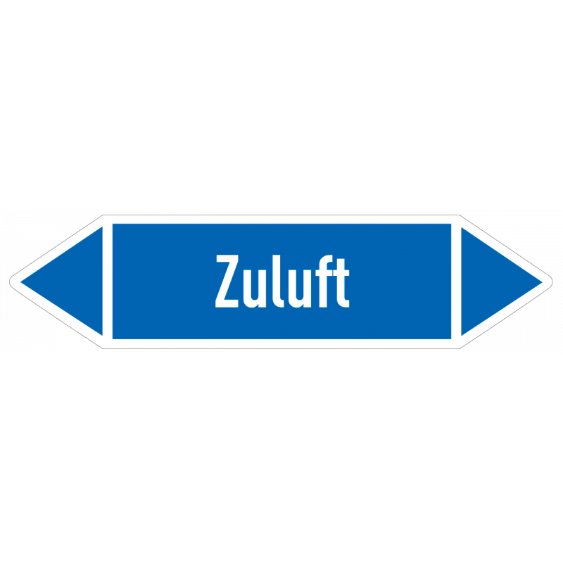 Richtungspfeil Zuluft