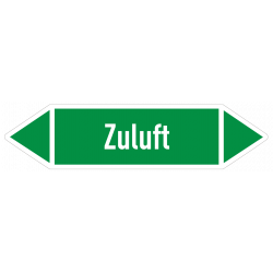 Richtungspfeil Zuluft