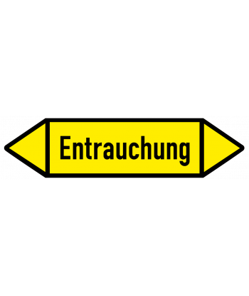 Richtungspfeil Entrauchung