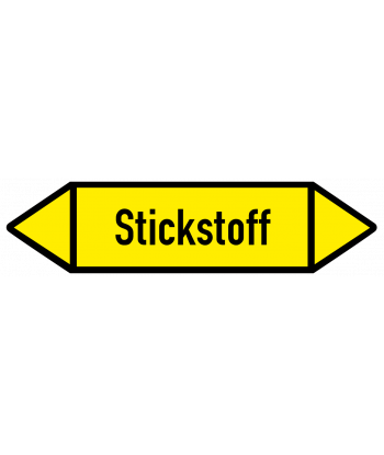 Richtungspfeil Stickstoff