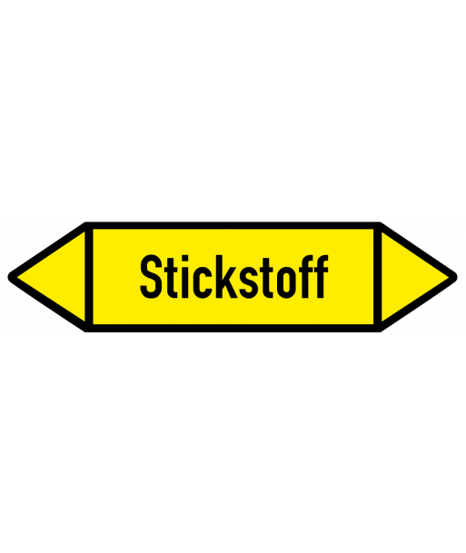 Richtungspfeil Stickstoff