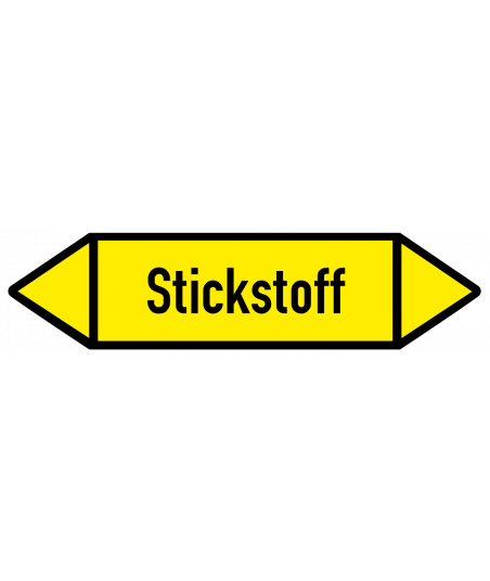 Richtungspfeil Stickstoff