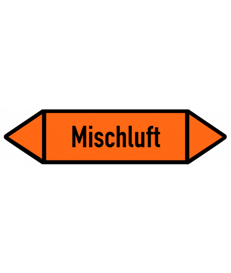 Richtungspfeil Mischluft