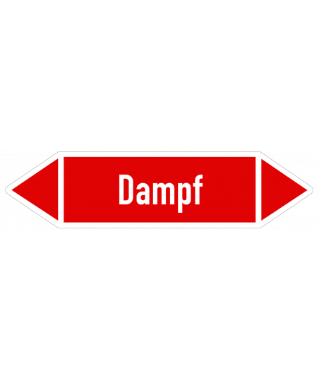 Richtungspfeil Dampf