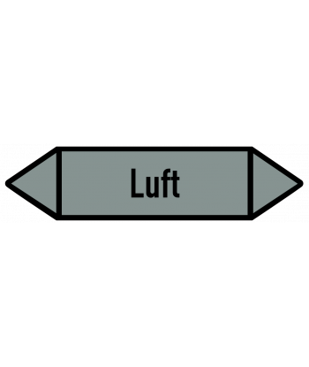 Richtungspfeil Luft