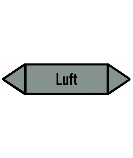 Richtungspfeil Luft