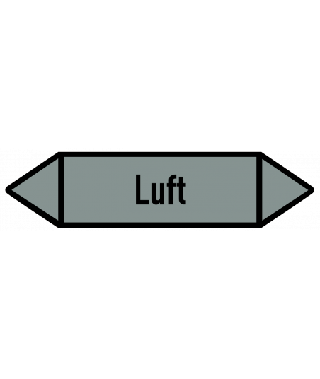 Richtungspfeil Luft